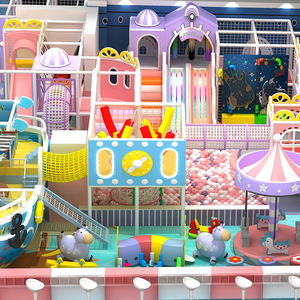 Mini <span class=keywords><strong>tren</strong></span> personalizado, área de juegos interactiva, Castillo travieso a gran escala, parque infantil interior - Product Image 1