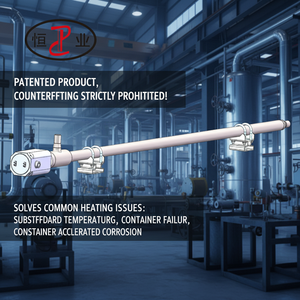 Chauffe-eau électrique industriel Hengye personnalisé, automatique, résistant à la corrosion, à faible débit, pour circulation à haute température dans les conduites de process - Product Image 2