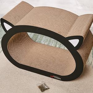 2022 Huisdierenproducten Duurzame Fabriek Op Maat Gemaakt Milieuvriendelijk Veiligheidspapier Gegolfd Kattenkrabber Speelgoed - Product Image 3