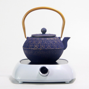 Set Moderno di Tazze da Tè Giapponesi con Fiori di Ciliegio da 1000ml/34oz, Bollitore in Ghisa Smaltata Ecologico e Sicuro, Acciaio Inossidabile - Product Image 5