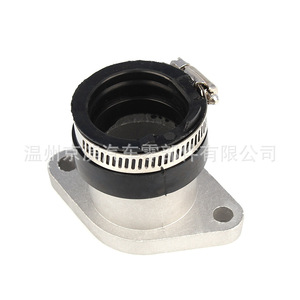 Interfaz de colector de admisión Yamaha Wolverine 350 SMF-IM006, pieza de repuesto de goma para YFM350 Big Bear 350 - Product Image 1