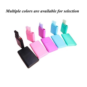 Bán buôn biểu tượng tùy chỉnh nhựa di động không thấm nước thuốc lá trường hợp, 1 nhẹ hơn chủ 3 cones cho thuận tiện thuốc lá thuốc lá trường hợp - Product Image 6