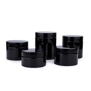 Pot à crème, conteneur de lotion avec couvercles colorés personnalisés, bouchon à vis cosmétique, <span class=keywords><strong>mini</strong></span> pot vide transparent en PET pour échantillons - Product Image 3