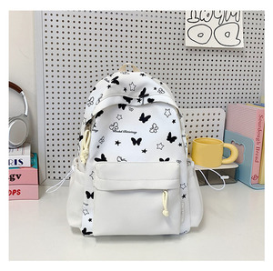 Mochila Escolar <span class=keywords><strong>2026</strong></span> con Estampado de Mariposas, Gran Capacidad, para Estudiantes de Primaria/Secundaria, Superventas - Product Image 3