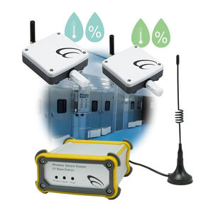 Capteur de température et d'humidité sans fil pour usage industriel intérieur et extérieur, OEM ODM, pour moniteur de qualité de l'air intelligent IoT - Product Image 1