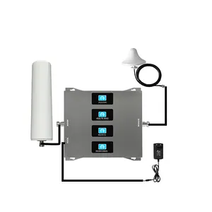 Ayissmoye casing buatan rumah pabrik dengan penguat sinyal rf 700/850/1700/1900mhz repeater ponsel 3g gsm 4g penguat sinyal