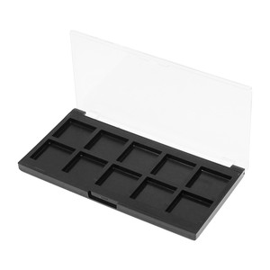 Tùy Chỉnh Giống Như Lớn Thương Hiệu 10 Màu Eyeshadow Palette Thiết Kế Blush <span class=keywords><strong>Highlighter</strong></span> Rỗng Hộp Vuông Eyeshadow Palette - Product Image 3