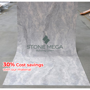 Revestimiento de Pared Exterior de Travertino Flexible Stone <span class=keywords><strong>Mega</strong></span>, Paneles de Travertino para Hoteles - Product Image 2