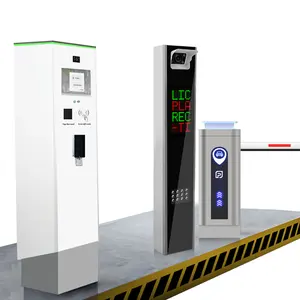Realpark Malaysia LCD Touch Display Screen Ticket Dispenser Machine for Parking lots System