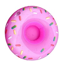 Porte-gobelets gonflables ronds en PVC Flamingo 2026 pour boissons, flotteurs de plage, sous-verres pour boissons, supports de tasses pour piscine