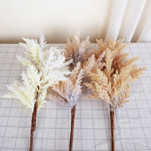 Ramo de Flores Artificiales de Lengüeta de Agua Luo Xingfu, Decoración para Bodas, Adorno Duradero de Plástico para Sala de Estar - Product Image 3