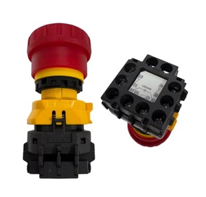 Botón de Parada de Emergencia con Luz IDEC de 22 Orificios XW1E-LV412Q4MFR XW1E-LV412Q4MR - Product Image 1