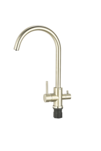 <span class=keywords><strong>Grifo</strong></span> de Cocina de Acero Inoxidable 304 con <span class=keywords><strong>Doble</strong></span> Manija y 3 Vías, <span class=keywords><strong>Grifo</strong></span> de Agua Fría y Caliente - Product Image 4