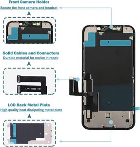 Kit d'outils Xin rui da pour écran LCD tactile Full HD 6,1 pouces XR avec True Tone et Face <span class=keywords><strong>ID</strong></span> pour modèles A1984/A2105/A2106/A2108 - Product Image 1