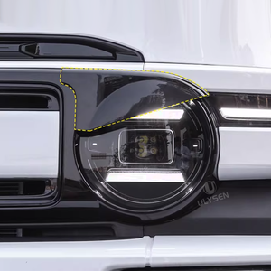 Накладка на фары (реснички) для Chery ICAUR V23, милые и забавные декоративные накладки на фары, накладка на противотуманные фары переднего бампера - Product Image 2