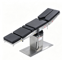 Table chirurgicale électrique MT PU avec plateau en résine phénolique et frein manuel pour urologie et chirurgie thoracique
