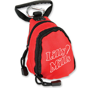Polyester <strong>Mini</strong> <strong>Backpack</strong> with Belt Loop Attachment and Elastic Mesh Pocket in Rear Compartment - Product Image 5