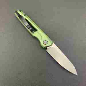 Ker-shaw 7550 AUTO Couteau pliant d'extérieur personnalisable Couteau de chasse polyvalent Bushcraft 8cr18Mov Lame Aviation Manche en aluminium - Product Image 3