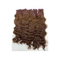 Paquetes de Cabello Humano Indio al por Mayor, 100% Virgen, Cutícula Alineada
