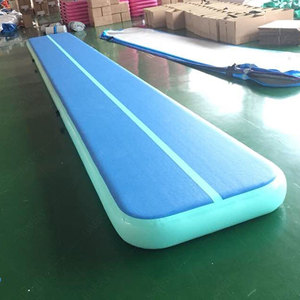 Tapis de gymnastique gonflable <span class=keywords><strong>AirTrack</strong></span> sur mesure 3m 4m 5m <span class=keywords><strong>6m</strong></span> 8m 10m, tapis de gymnastique pour tumbling, tapis de sol gonflable pour la vente - Product Image 1