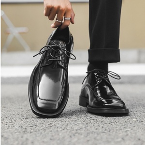 Chaussures Oxford élégantes pour hommes d'affaires en cuir de vache italien, chaussures de mariage pour hommes, collection 2026, vente chaude, chaussures habillées formelles en cuir véritable - Product Image 4