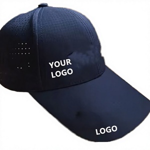 Gorra de Béisbol de Malla de 6 Paneles Personalizada, Unisex, Ajustable, Transpirable, de Algodón Común, con Logotipo Bordado en 3D, para Deportes al Aire Libre, Primavera/Verano - Product Image 1