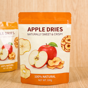 Sacs Ziplock Personnalisés <span class=keywords><strong>en</strong></span> Matériau Alimentaire avec Lignes <span class=keywords><strong>de</strong></span> Déchirement pour Emballage <span class=keywords><strong>de</strong></span> Chips <span class=keywords><strong>de</strong></span> Pomme 100g – Offre Spéciale - Product Image 3