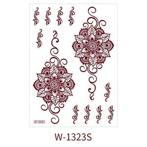 Autocollants de <span class=keywords><strong>tatouage</strong></span> temporaire mandala longue durée pour les mains, motifs floraux complexes à base de plantes pour mariages et festivals - Product Image 6