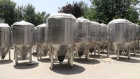 Beer Brewing Equipment 1000L Conical Fermenter Stainless Steel Unitank