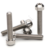 Vis en titane de grade 5 à tête Torx, filetage métrique fin M5/M6/M8, longueur 25 mm, pour motos - Vente en gros usine