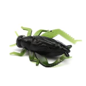 Leurre de pêche en PVC <span class=keywords><strong>vert</strong></span> de 2,5 cm, imitation insecte souple, léger et réaliste, pour la pêche au cricket (Grasshopper) - Product Image 2