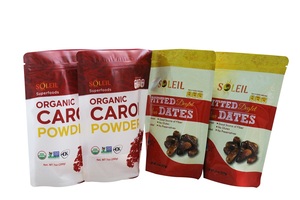 Tùy chỉnh in thực phẩm lớp nhôm Ziplock túi đứng lên túi dây kéo hàng đầu cho bao bì trái cây khô gói thực phẩm nhựa - Product Image 4