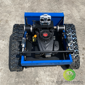 Livraison Gratuite Tondeuse Robot à Rayon de Braquage Zéro Télécommandée, Tondeuse à Fléaux Diesel et Débroussailleuse - Product Image 3