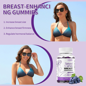 OEM-Fabrikpreis Natürliche Kurven Vitaminpräparat Brustvergrößerung & Po- und Hüft-Booster Gummibonbons Beeren-Geschmack - Product Image 5