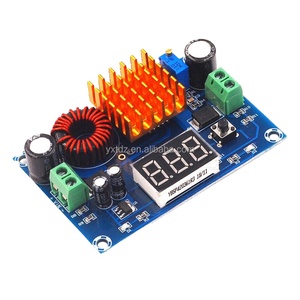 TOPCUS 5A XH-M411 5V-45V Boost Module Digital Voltmeter DC-DC <b>Step</b> Up Module Boost Converter <b>Board</b> - Product Image 2