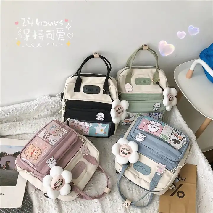 Korean Style Cute Mini Backpacks Women Waterproof Nylon Small