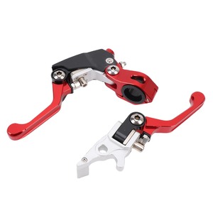 Levier de frein et d'embrayage pliable universel 21 mm pour <span class=keywords><strong>moto</strong></span>, remplacement pour CRF YZF CQR ATVs Dirt Bikes <span class=keywords><strong>Mini</strong></span> - Product Image 4