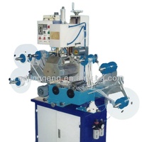 Machine de marquage à chaud numérique TJ-44, machine d'impression automatique pneumatique de rubans d'étiquettes à vendre