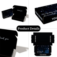 Pochette d'expédition pour bougies en carton ondulé, biodégradable et recyclable, avec revêtement UV, personnalisable avec logo, vente en gros usine, haute qualité