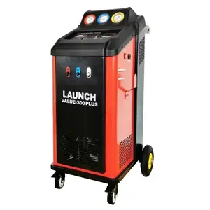 Launch Value-300 PLUS Launch Máquina de llenado y recuperación de refrigerante para automóvil completamente automática R134A y R1234YF