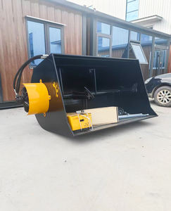 <span class=keywords><strong>Godet</strong></span> mélangeur pour <span class=keywords><strong>mini</strong></span>-chargeuse compacte, type frontal pour excavatrice-chargeuse-pelleteuse, capacité 0,7 m³, 1 m³, 1,5 m³ - Product Image 2