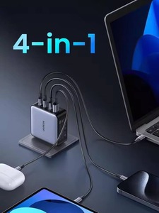 UGREEN 140W USB-C oplader Nexode X PD 3.0 4-poorts GaN oplader laptoplader opvouwbaar snellaadblok voor MacBook Pro <span class=keywords><strong>Dell</strong></span> - Product Image 6