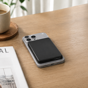 Power Bank Magnetico Wireless Sottile da 5000mAh, Ricarica Rapida PD 20W, Caricabatterie <span class=keywords><strong>Portatile</strong></span> con Display LED per iPhone e <span class=keywords><strong>Smartphone</strong></span> - Product Image 4