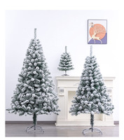 Sapin de Noël artificiel de haute qualité, décorations de Noël transfrontalières, 45 cm/4 m, sapins de Noël artificiels en PVC floqués à branches denses, décorations de Noël