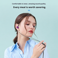 Casque de jeu filaire intra-auriculaire TWD Sports avec suppression du bruit ENC, étanche IPX3, interface Type-C pour mobile et ordinateur