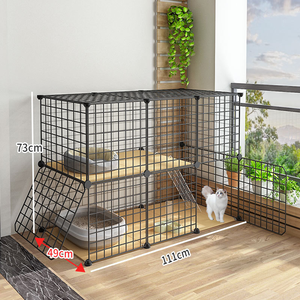 Joypet Playpen Caisse Enceinte Chat Maison Fil Métallique Pet Chat Chaton Furet <span class=keywords><strong>Chinchilla</strong></span> <span class=keywords><strong>Cage</strong></span> - Product Image 4