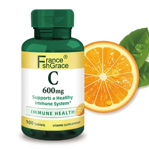 600mg vitamina C comprimidos suporte imune com poderosos antioxidantes Vit C sabor frutas sortidas