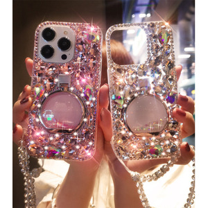<span class=keywords><strong>Coque</strong></span> de téléphone Jmax 3D avec strass, nouvelle <span class=keywords><strong>coque</strong></span> pour filles avec boucle en forme de flacon de parfum pour <span class=keywords><strong>iPhone</strong></span> XS XR 11 12 13 14 15 16 Pro Max - Product Image 3