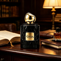 Flacons de parfum en verre vides OEM/ODM en gros, étanches, 50 ml et 100 ml, avec pulvérisateur à pompe et impression à chaud
