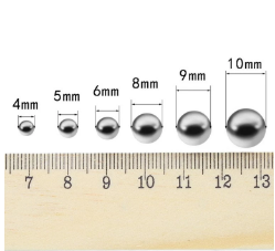 Bolas de acero de bajo carbono pulidas y duraderas para tirachinas, de bajo precio, en tamaños de 4mm, 4.<span class=keywords><strong>5mm</strong></span>, <span class=keywords><strong>5mm</strong></span>, 6mm, 7mm, 8mm, 9mm, 10mm, 11mm, 12mm, 4.763mm - Product Image 6